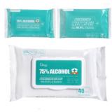 Alcohol Disinfecting Wipes 75% Alcoholic Tissues Alcohol Wipe Disinfectant Anti Bacterial Disinfection Wet Wipes