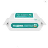 Anti Bacterial  Disinfectant Alcohol Wet Wipes with 75% Alcohol